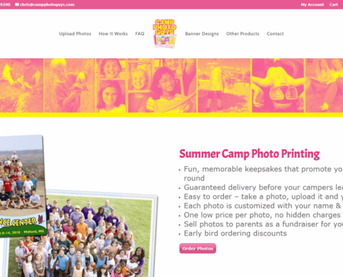 Camp Photo Guys - Small Business Website by Purple Gen