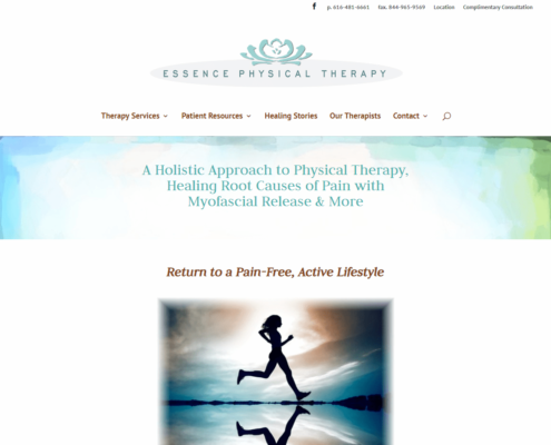 Essence Physical Therapy - Small Business Website by Purple Gen