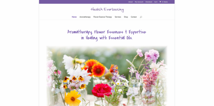 Health Everylasting - Small Business Website by Purple Gen