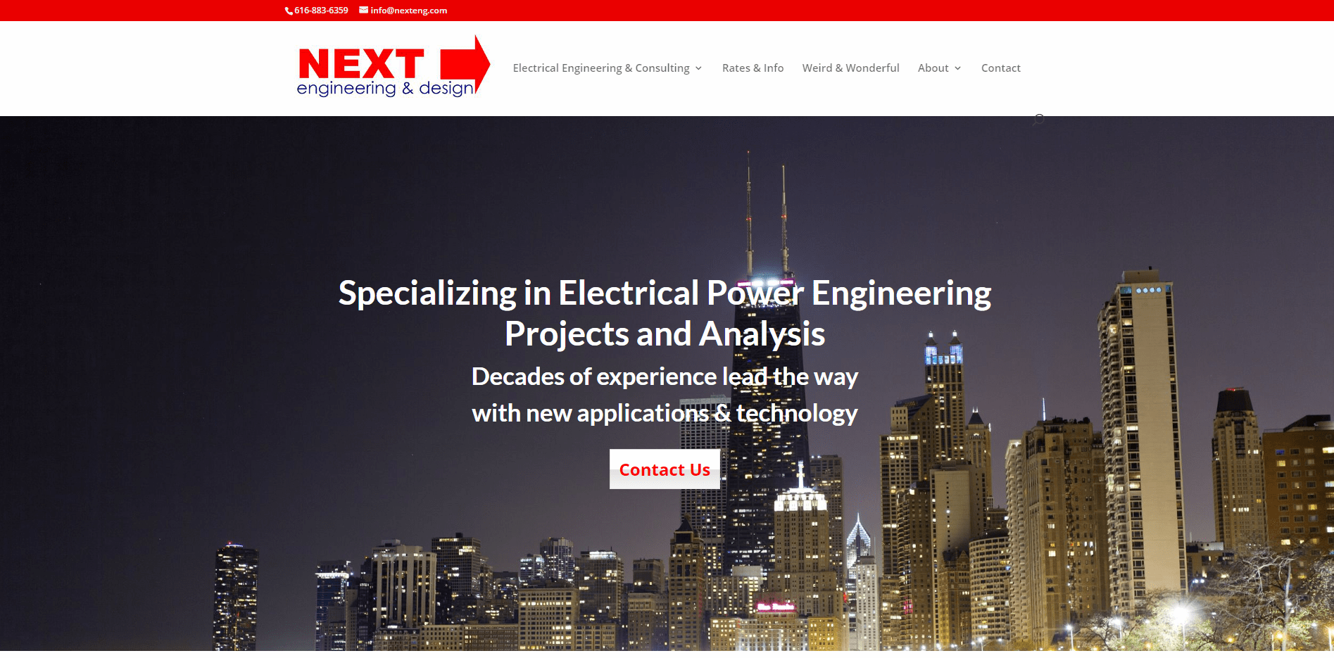 Next Engineering - Small Business Website by Purple Gen