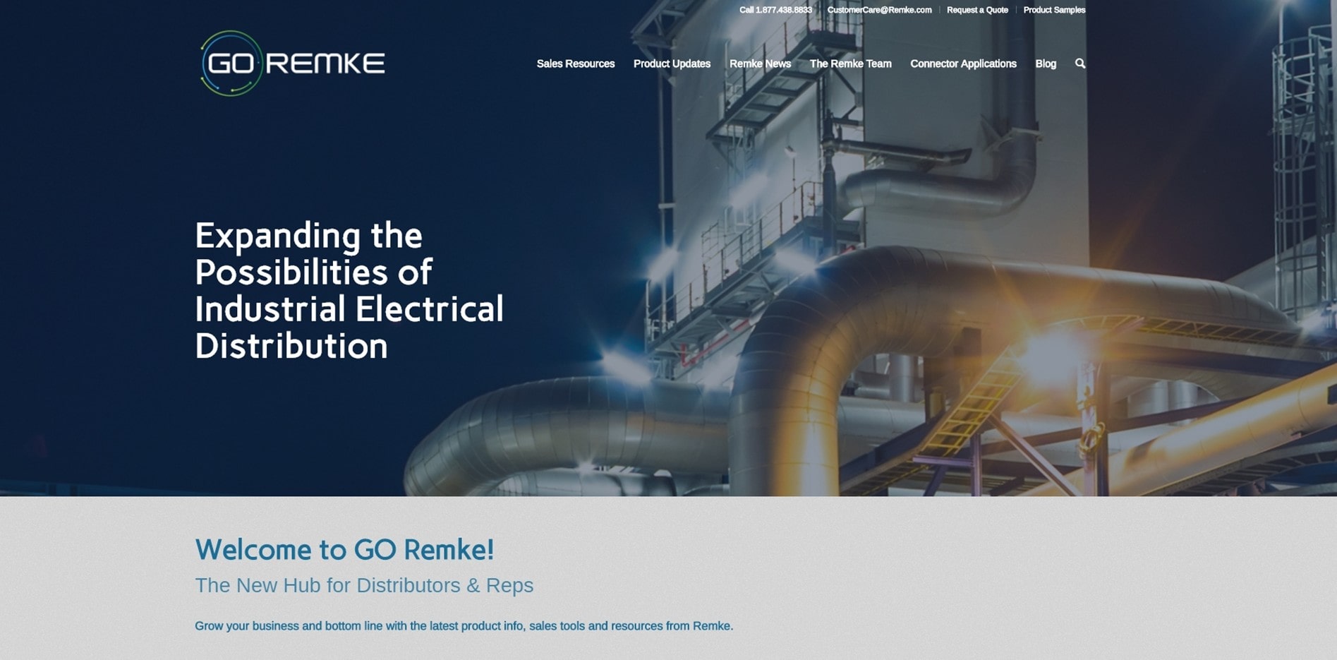 GO Remke - Website Design by Purple Gen