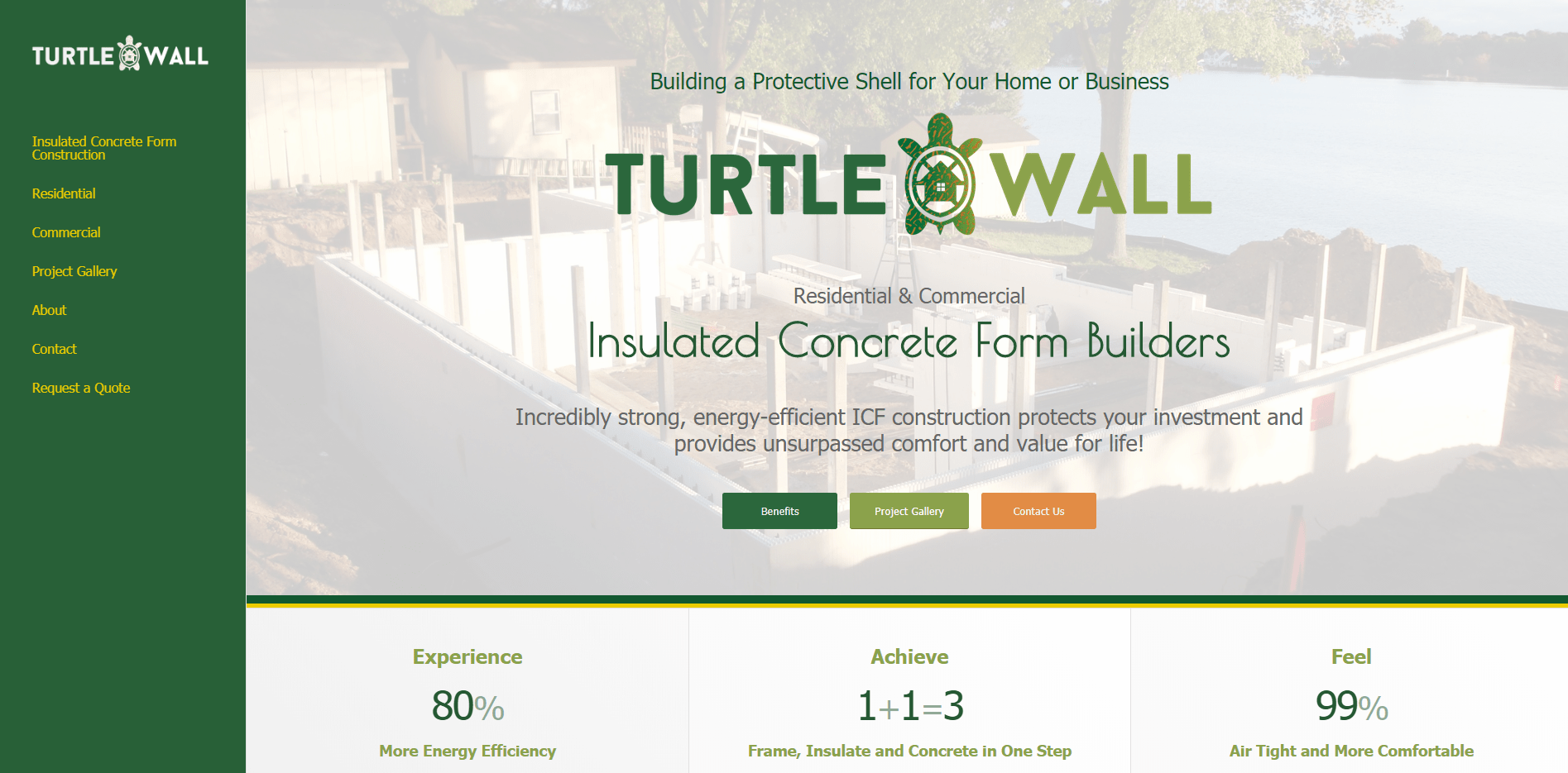 Turtle Wall - Small Business Website by Purple Gen