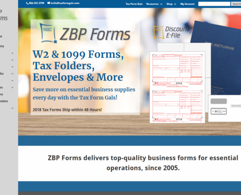 ZBP Forms - Small Business Website by Purple Gen