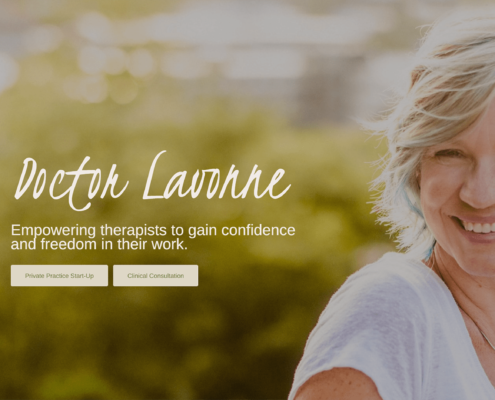 Doctor Lavonne Consulting Therapist Site by Purple Gen - Purple-Gen.com