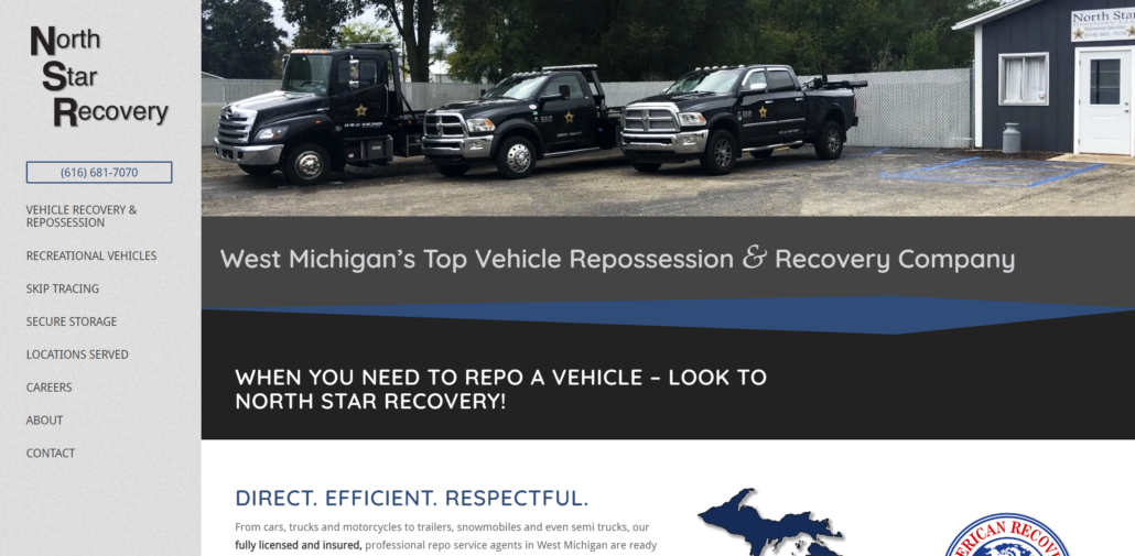 North Star Recovery LLC, website by Purple Gen - Purple-Gen.com